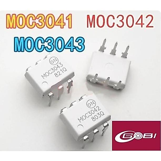 MOC Series - ไดร์เวอร์ Optocoupler TRIAC (8772)