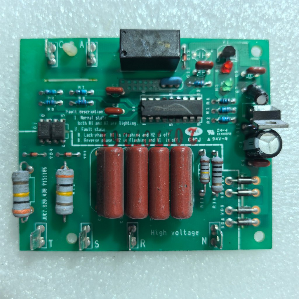 Changhong Central Air Conditioner Original Phase Sequence Master Control Board JUK7.820.430