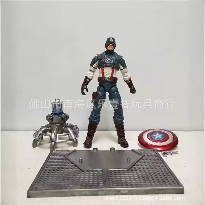 Marvel Marvel Bulk Comics Heroes Captain Avengers Figure Action Figure ของเล่นโมเดล