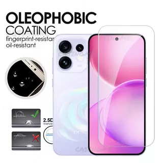 OPPO Reno16 5G 2026 กระจกนิรภัย Flim สําหรับ Oppo Reno16 Reno 16 F 16F Pro Plus + OppoReno16 5G 4G ฟิล์มด้านหน้าด้านหลังเลนส์กระจกกลับกล้องเลนส์ป้องกันหน้าจอ