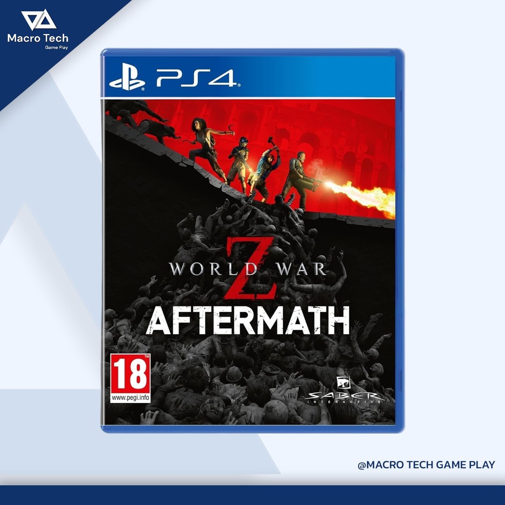 แผ่นเกม PS4 : World War Z Aftermath [R2/EU] [มือ1] สินค้าพร้อมส่ง [World War Z Aftermath PS4]