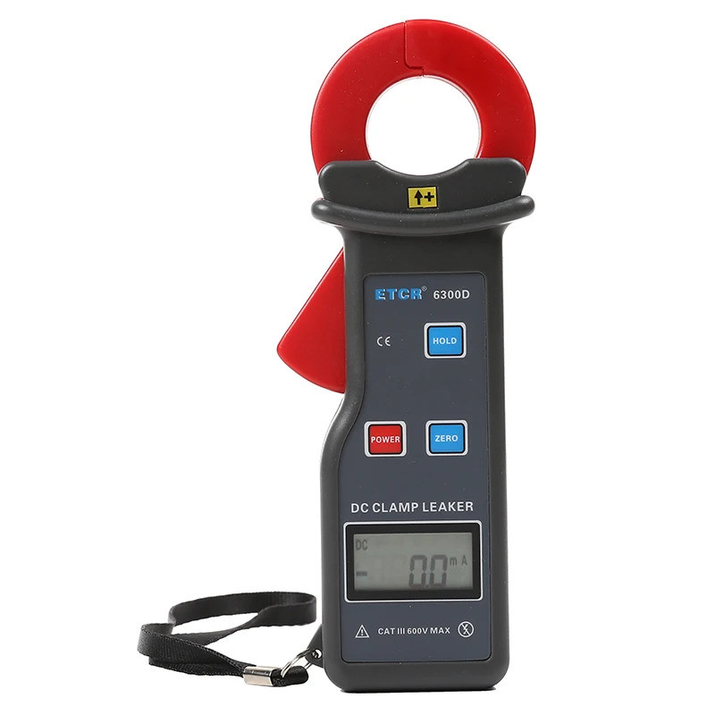 ETCR6300D ETCR6300 ความแม่นยําสูง Clamp Leakage Current Meter อินเทอร์เฟซ Usb Data Storage Peak Hold
