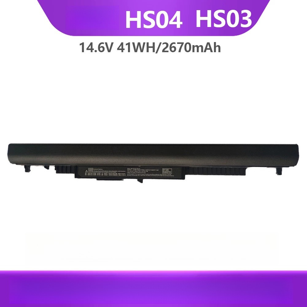 For HP TPN-I119 I120 I124 C125 C126 HS04 HS03 Laptop Battery