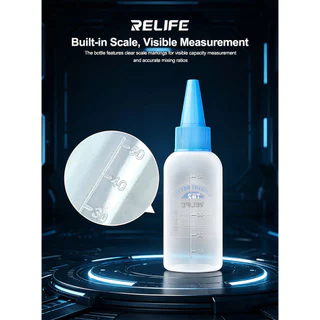 ขวดน้ำยา ใช้สำหรับซ่อมโทรศัพท์มือถือ RELIFE TB2 ขวดหยดน้ำยา ขวดฉีดน้ำยาแบบเข็ม ขวดน้ำยาซ่อมมือถือ ขวดหยดฟลักซ์ มีสเกล