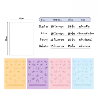 ถุงเก็บอึสัตว์เลี้ยง กลิ่นหอม 4 กลิ่น (แพ็ค 4 ม้วน) ถุงรองอึน้องหมาน้องแมว แบบพกพา กันรั่วซึม วัสดุย่อยสลายได้ Eco