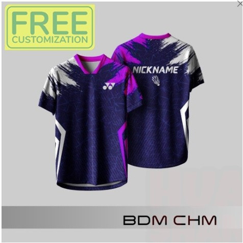 FREE CUSTOMIZATION BADMINTON JERSEY (ALL ENGLAND 2025), JERSI BADMINTON 2025 (ALL ENGLAND) CDOE:5