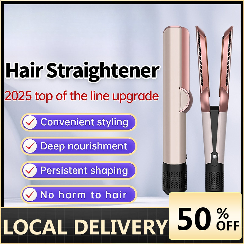 สต็อกท้องถิ่น HT01 ไอออนลบที่หนีบผมตรงแบบแห้งและเปียกแบบใช้คู่ที่หนีบผมมืออาชีพในครัวเรือนเครื่องมือจัดแต่งทรงผมแบบพกพา