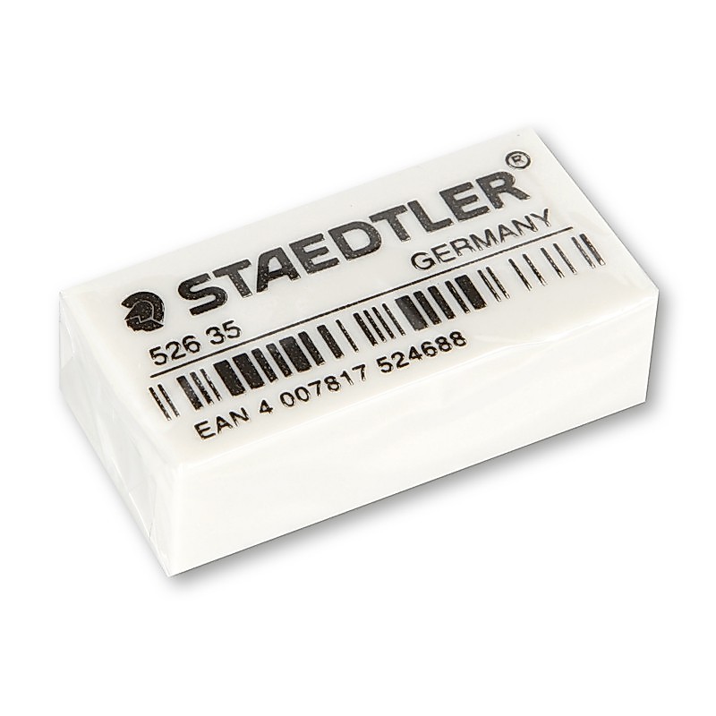 ยางลบ STAEDTLER แบบ 1 ชิ้น   (มี 4 แบบให้เลือก)