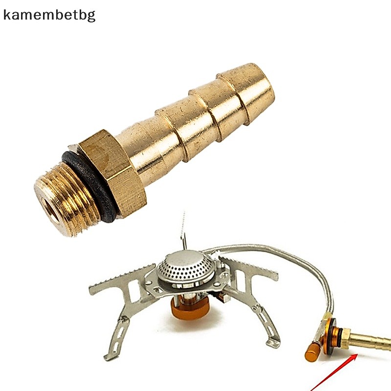 Kamembetbg อะแดปเตอร์วาล์วเชื่อมต่อเตาแก๊ส LPG สําหรับตั้งแคมป์กลางแจ้ง