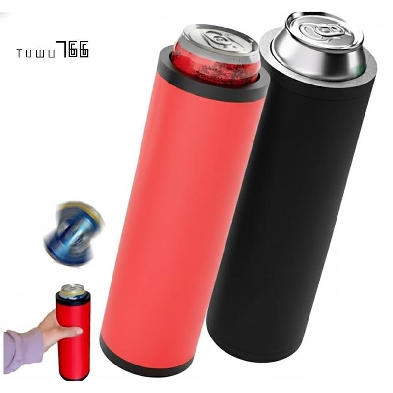[tuwu766]Insulation Sleeve 12oz Dual Can Holder,Double Reloaded Can Holder สําหรับเครื่องดื่มเบียร์โ