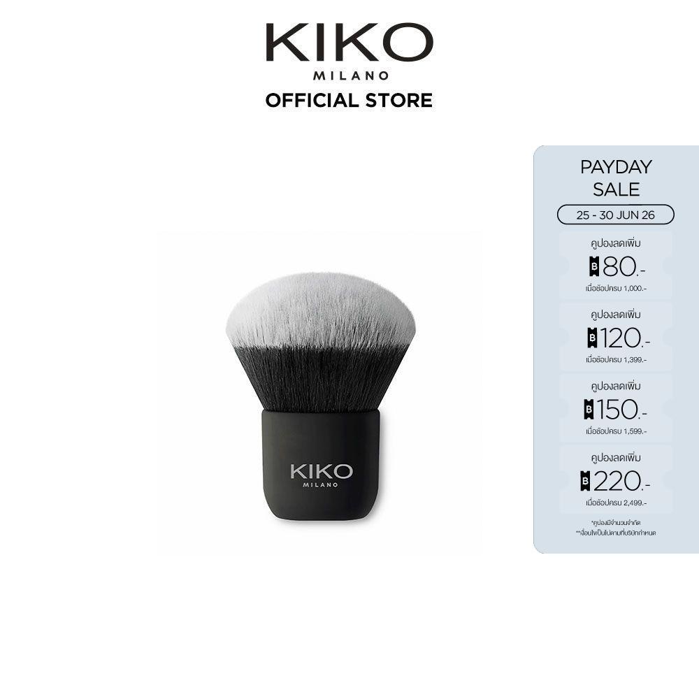 KIKO MILANO Face 13 Kabuki Brush เฟซ คาบูกิ บรัช (แปรงคาบูกิสำหรับลงแป้งและปัดแก้ม)