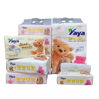 ทิชชู่ YaYa ทิชชู่เช็ดหน้า เกรดพรีเมียมซอฟท์ 240 แผ่น