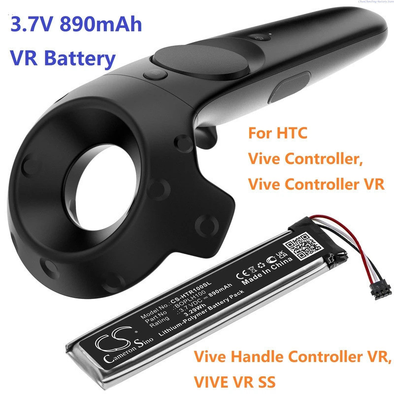 Cameron Sino 3.7V 890mAh VR แบตเตอรี่ BOPLH100,35H00244-00M สําหรับ HTC Vive Handle Controller VR, V