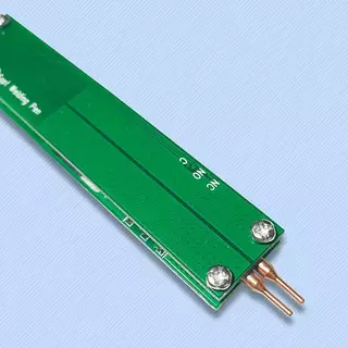 ปากกาเชื่อมจุด แบตเตอรี่จุดเชื่อมปากกา DIY Integrated Handheld Spot Welder ACCESSORY PCB 10cm เข็มเชื่อมทองแดงบริสุทธิ์