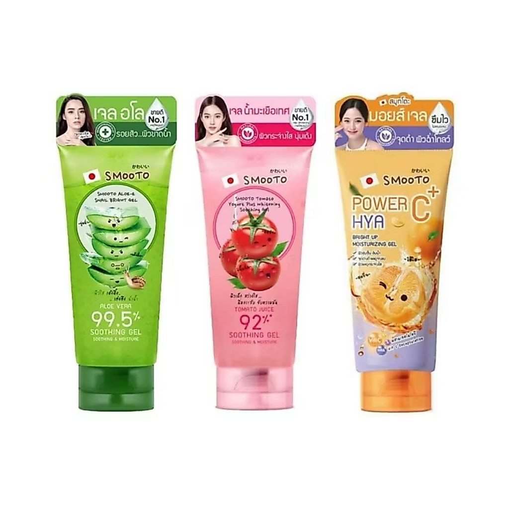 Smooto เจลอโล / มะเขือเทศ / มอยซ์เจล  หลอด 200 ml.
