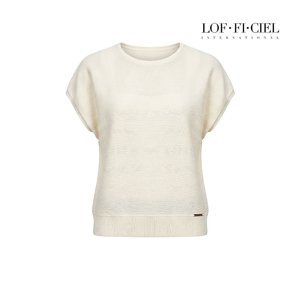 LOF-FI-CIEL Blouse เสื้อผู้หญิงแขนสั้น สีขาว F9YIWH