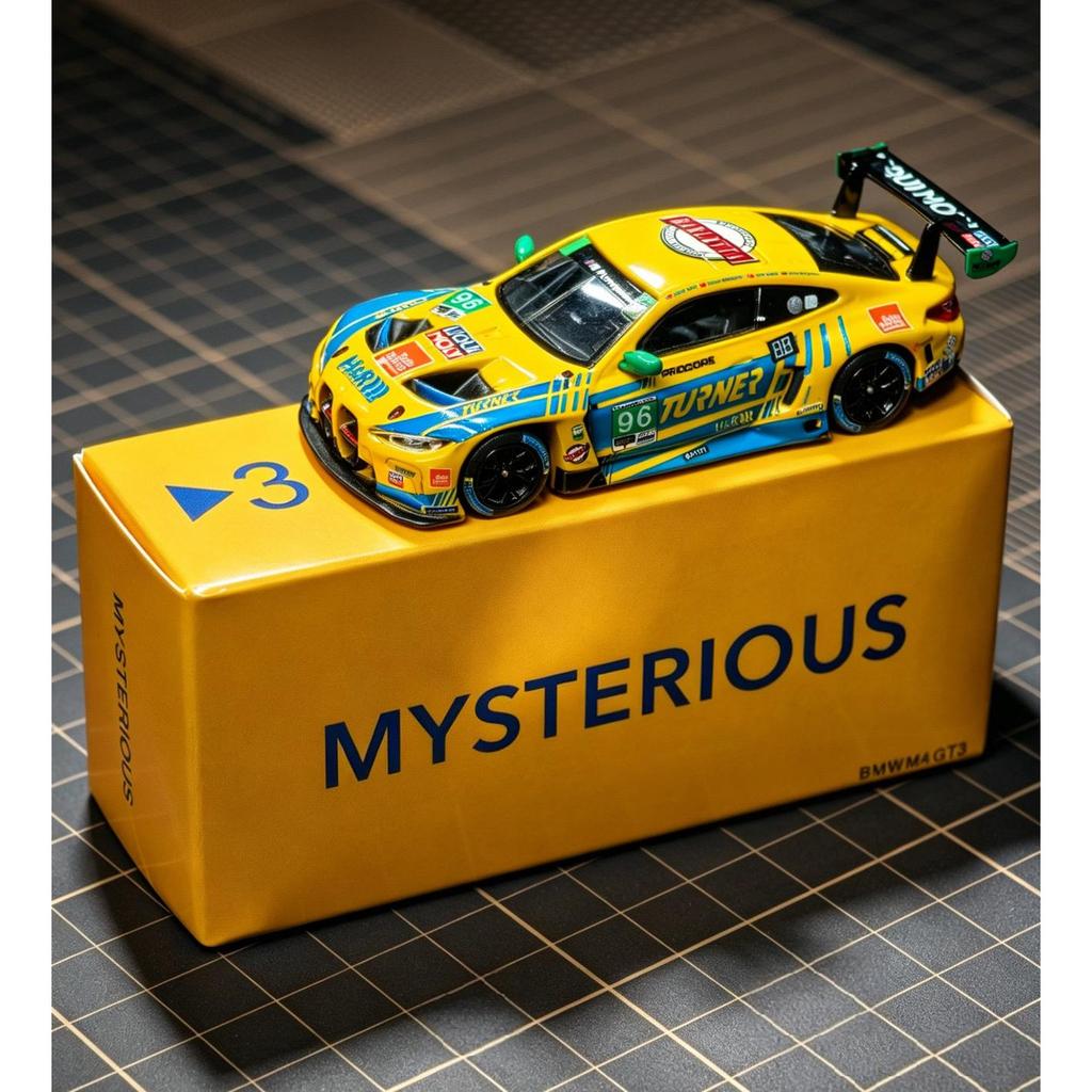 [Ready Stock] Ready Stock Collection Pick-up MYMYSTERIOUS1: 64bmwM4GT3 96 Yellow F1 Movie No. โมเดลร