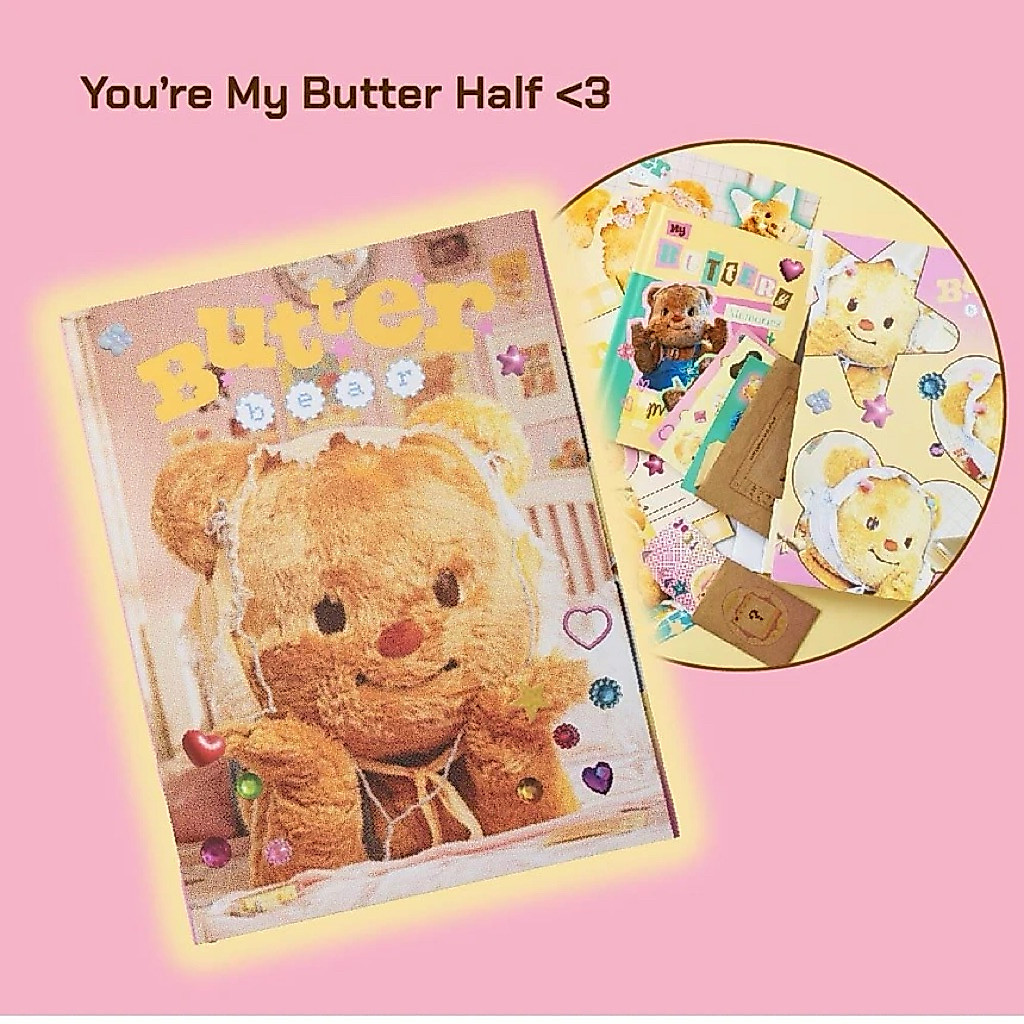 Buttery Best Friend's Kit | Butterbear หมีเนย ของแท้100% ชอปไทย (จากชอปเอ็มสเฟียร์)