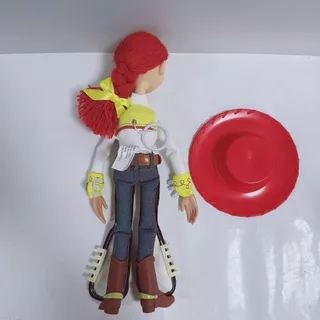 40 ซม. Toy Story Woody ตุ๊กตาคาวบอย Buzz Lightyear Jessie พร้อมเสียงภาษาอังกฤษดึงสตริงพูดคุยของเล่น