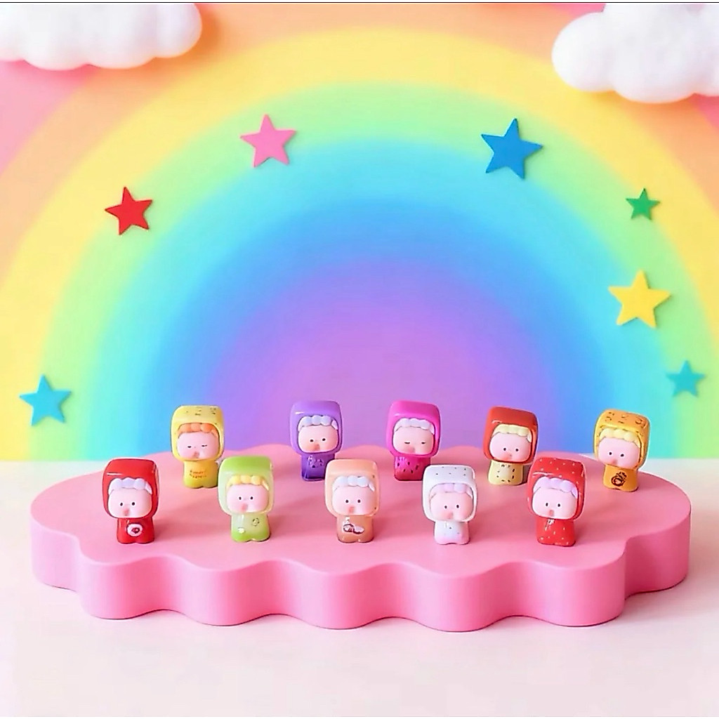 9 Box Game Game Mini Square Fruit Lilith ฟรุ๊ตตี้
