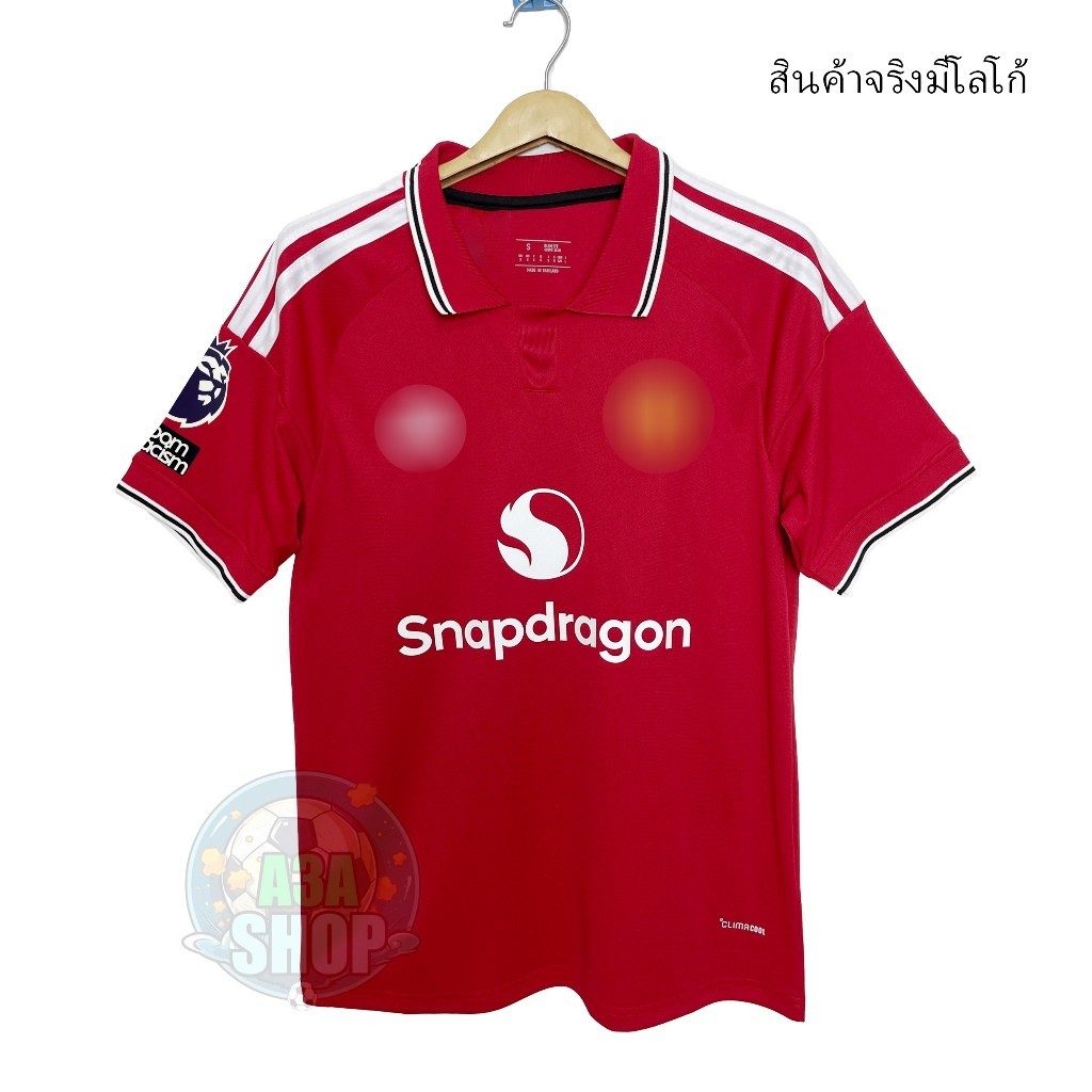 ใหม่เสื้อบอล llมน-ยุ สีแดงคอปก2026/27 ถ่ายจากสินค้าจริงเกรดแฟนบอลAAA