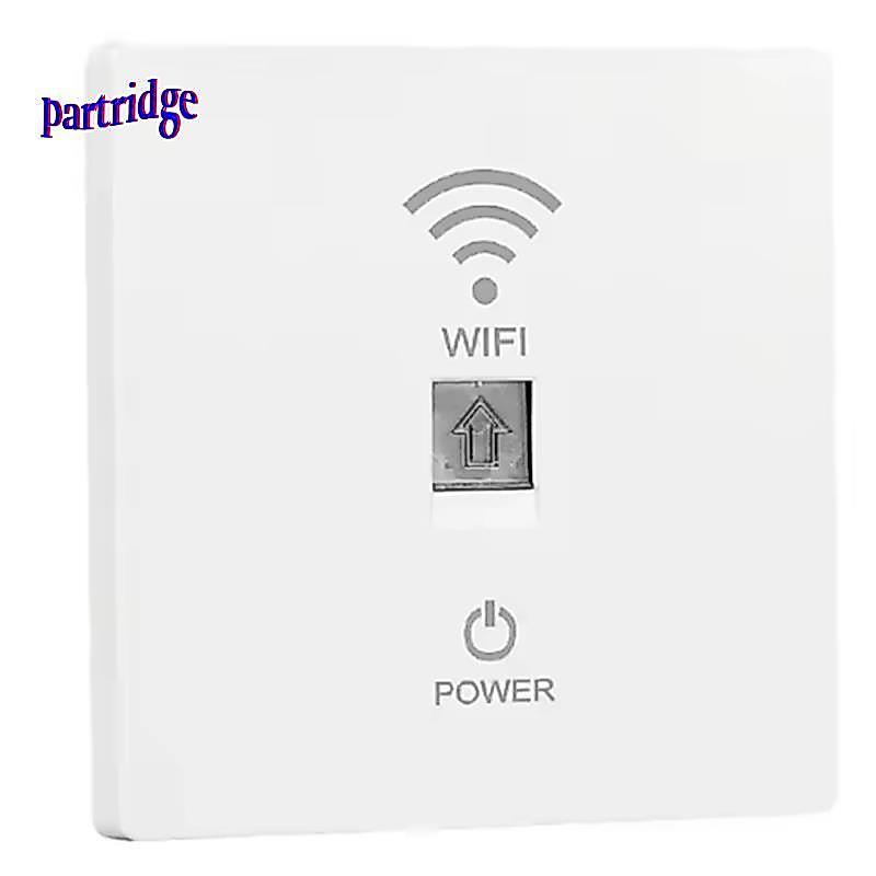 In-Wall WiFi 6 Router Panel 86-Type AP 1000Mbps-110V-220V-Mesh Network สําหรับทั้งบ้านครอบคลุม
