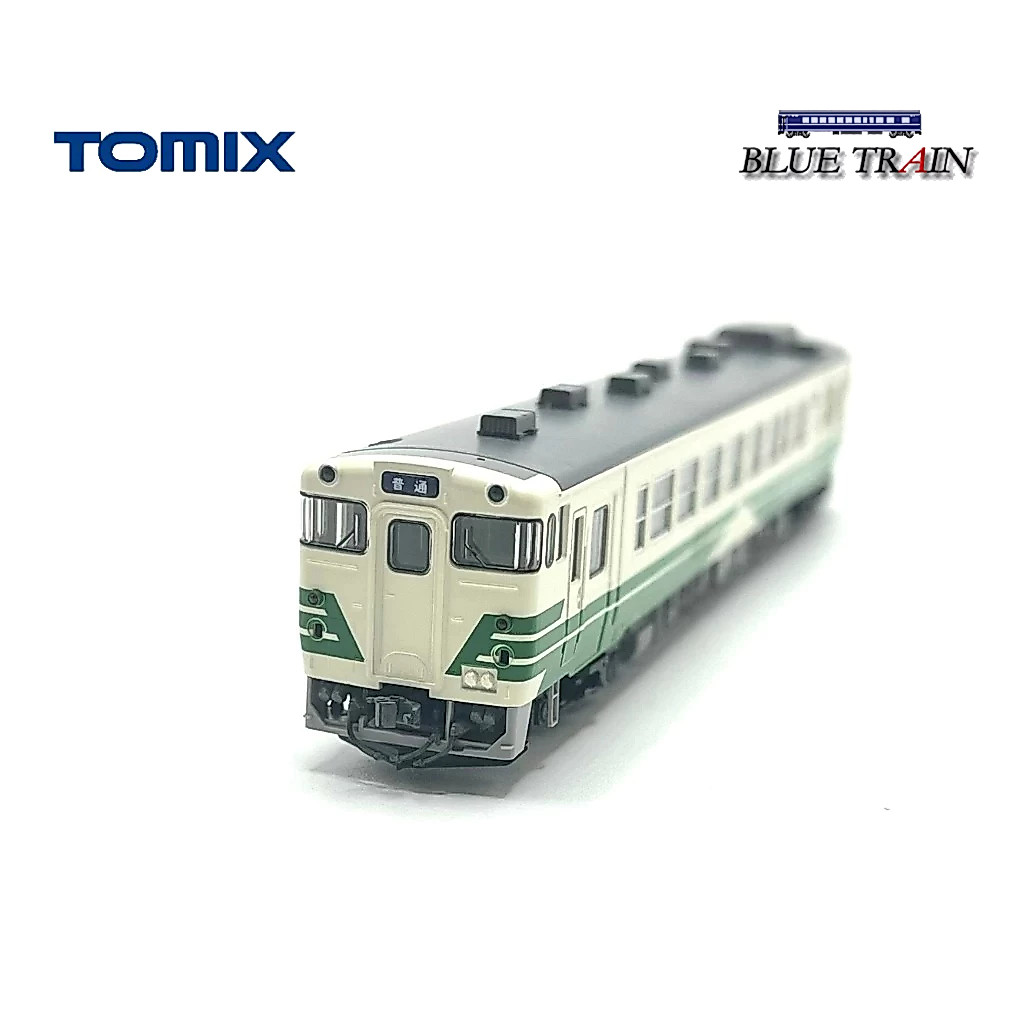 [N] <มือสอง> TOMIX 9417 JR KIHA40 Oga Line (T) -ตัวพ่วง- รถดีเซลราง คิฮะ40 ตัวรุ่นกับที่มาไทย มีไฟใน