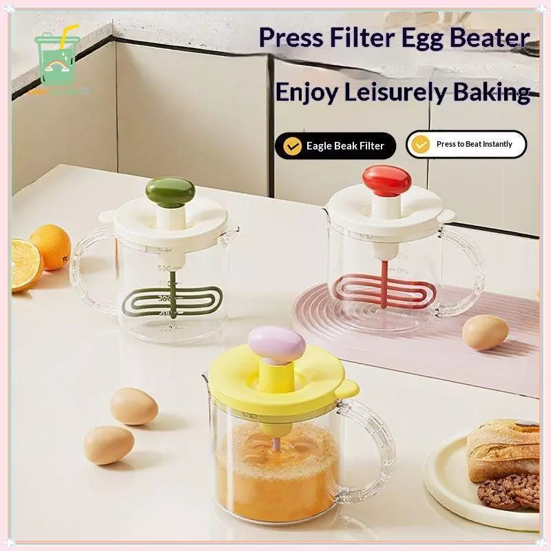 ที่ตีไข่แบบกดมือ Manual Egg Churn thumbnail 7