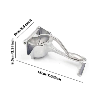 Manual Juicer Aluminum Alloy Low Noise Stable Base Easy Clean for Citrus Lemon Orange Home