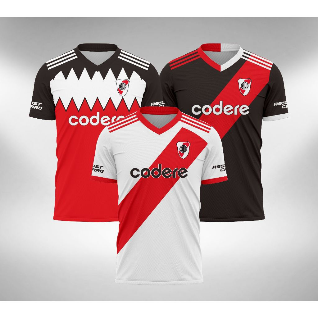 เสื้อแข่ง River Plate Home Away 3 ปี 2023 2024