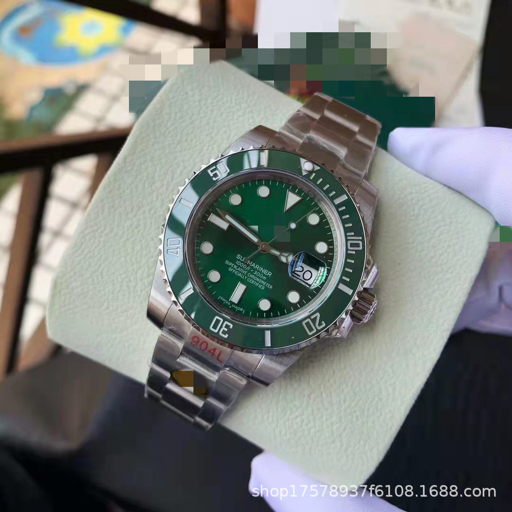 Laojia Water Ghost นาฬิกาผู้ชายกันน้ํากลไกอัตโนมัติ 2836 3135 Movement Submarine Series