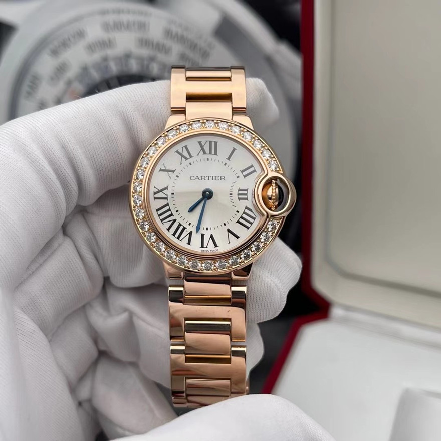 Cartier Cartier Blue Balloon WE9002Z3 Quartz Womens Watch 28.5mm