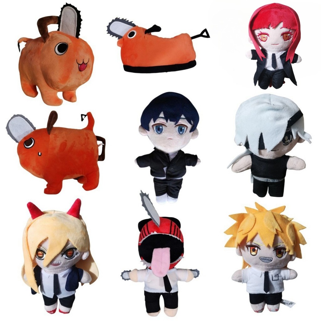 Chainsaw Man Denji Makima Hayakawa Aki ตุ๊กตาตุ๊กตาของเล่นตุ๊กตาอะนิเมะสะสมนุ่มน่ารักของขวัญ