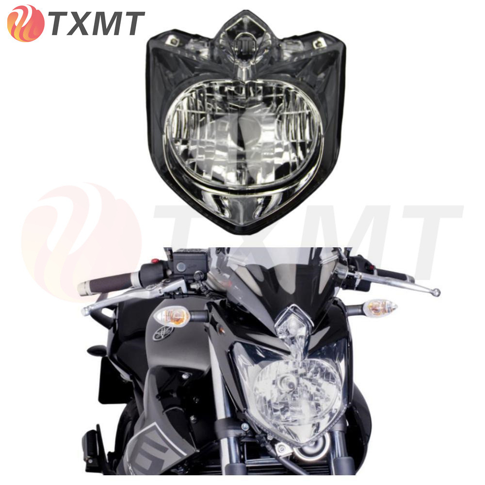 ใช้ได้กับ Yamaha FZ8/FZ8N XJ6/XJ6N 09-13 ปีชุดไฟหน้าด้านหน้าอุปกรณ์เสริมไฟหน้า