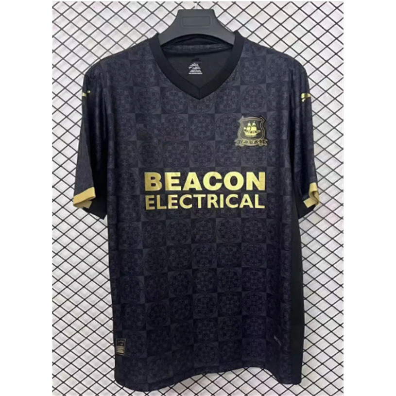 เสื้อทีมฟุตบอล Away 2025 Plymouth Argyle สำหรับผู้ชาย ไซ즈 S-4XL