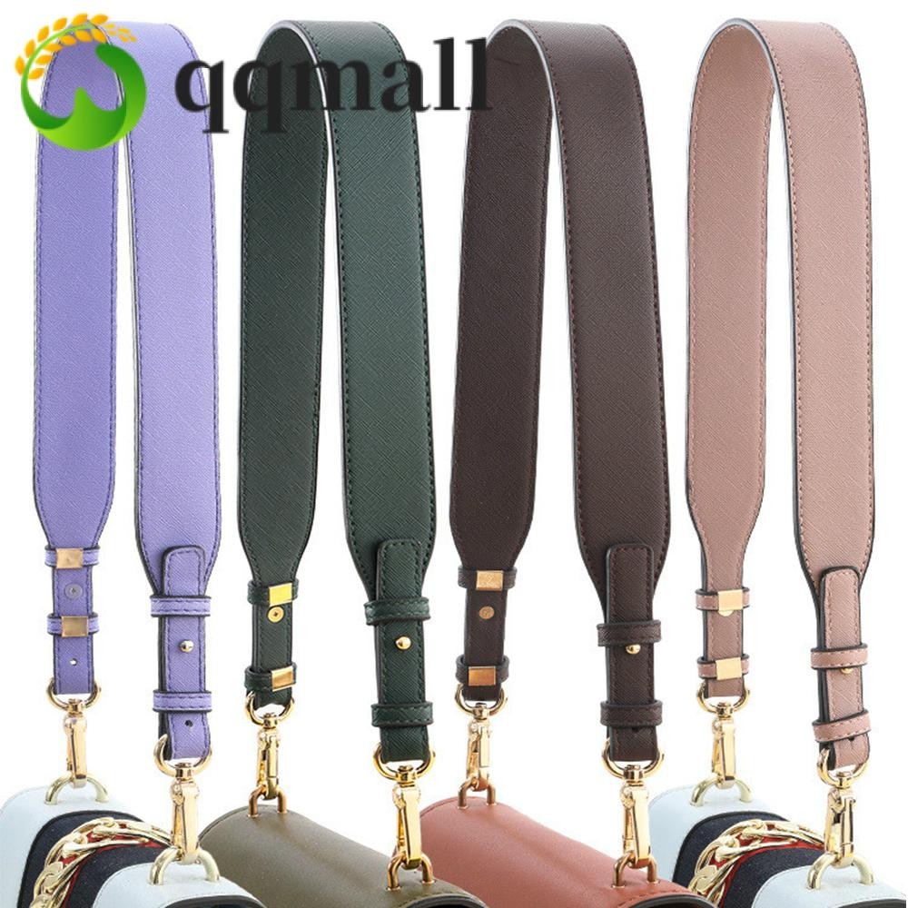 Qqmall สายคล้องกระเป๋า สะพายข้าง ปรับได้ สไตล์วินเทจ แบบเปลี่ยน สําหรับผู้หญิง