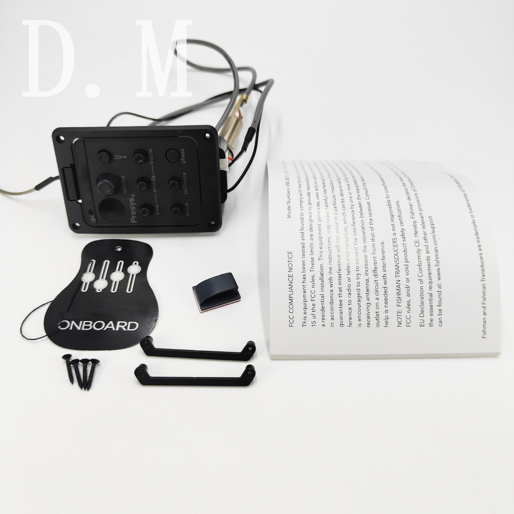 EQ渔夫拾音器Presys+打板电箱拾音器民谣木吉他电箱拾音器201二代