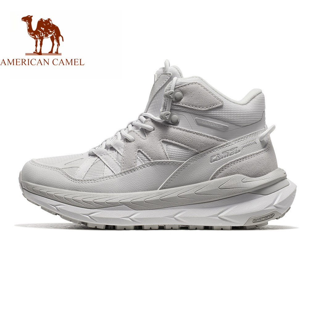 AMERICAN CAMEL รองเท้ากีฬากันลื่นสำหรับทั้งผู้ชายและผู้หญิง พื้นหนานำมาใช้ได้ในฤดูหนาว และเหมาะแก่การเดินป่า