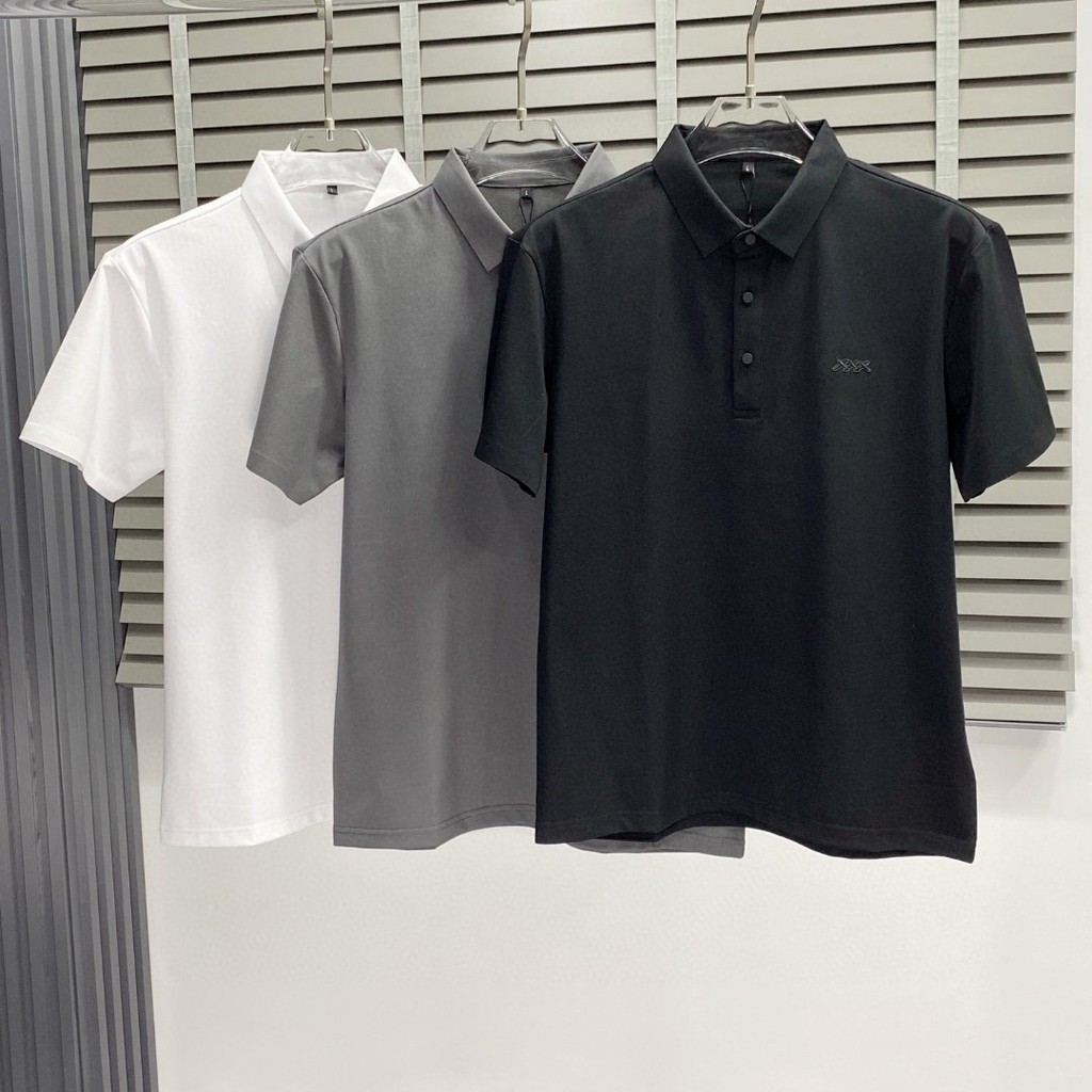 ZSED Zegna 2025Fashionable Summer Turn-Down Collar New Style POLO Business Shirt T Casual embroidere