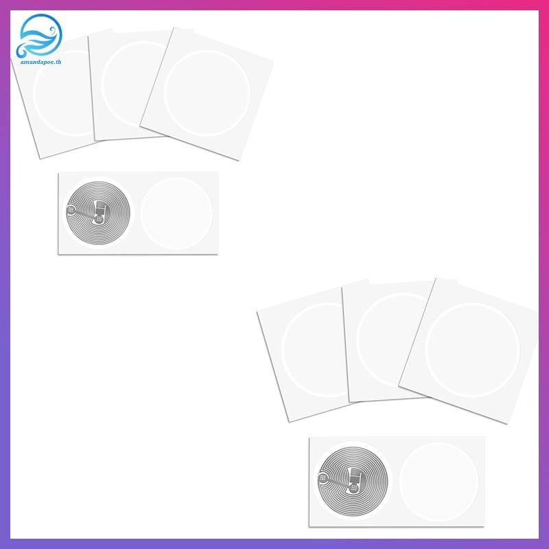 [amandapoe.th] NFC Ntag216 สติ๊กเกอร์ Ntag216 NFC แท็ก NFC 216 Ntag216 การ์ด NFC 13.56Mhz NFC Tag สต