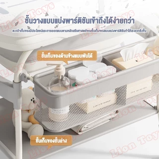LionToys อ่างอาบน้ำ อ่างอาบน้ำเด็ก3 in 1 โต๊ะเปลี่ยนผ้าอ้อม มีที่วัดอุณหภูมิน้ำ