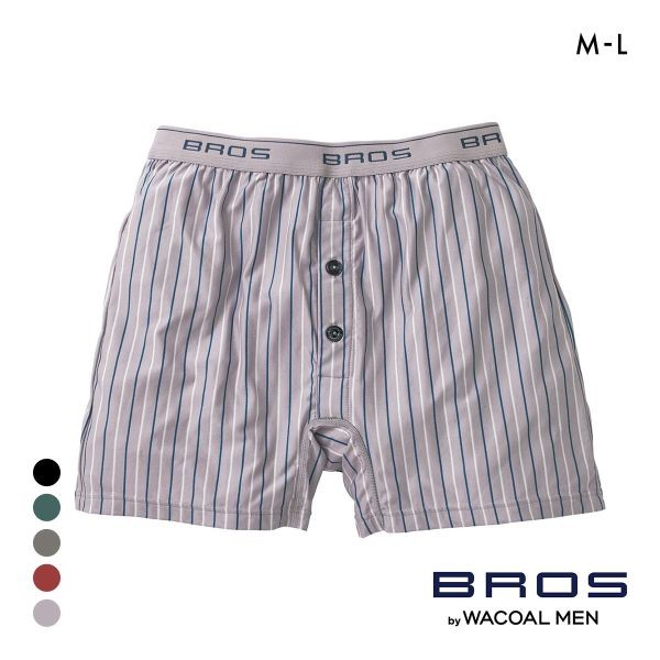 BROS by WACOAL MEN fit trunks pinstripe (Sizes M-L)(40GT4111ML)(Direct from Japan)1