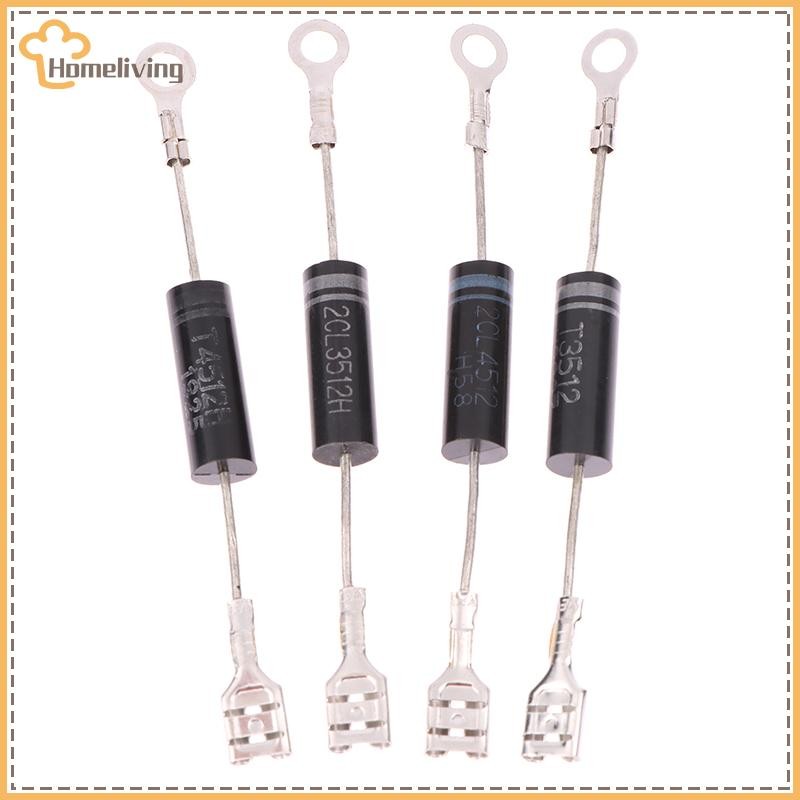 บ้าน 1 PC 350mA 12KV ไดโอดแรงดันสูงสําหรับเตาอบไมโครเวฟ Unidirectional Conduction 2CL3512 2CL4512 T3