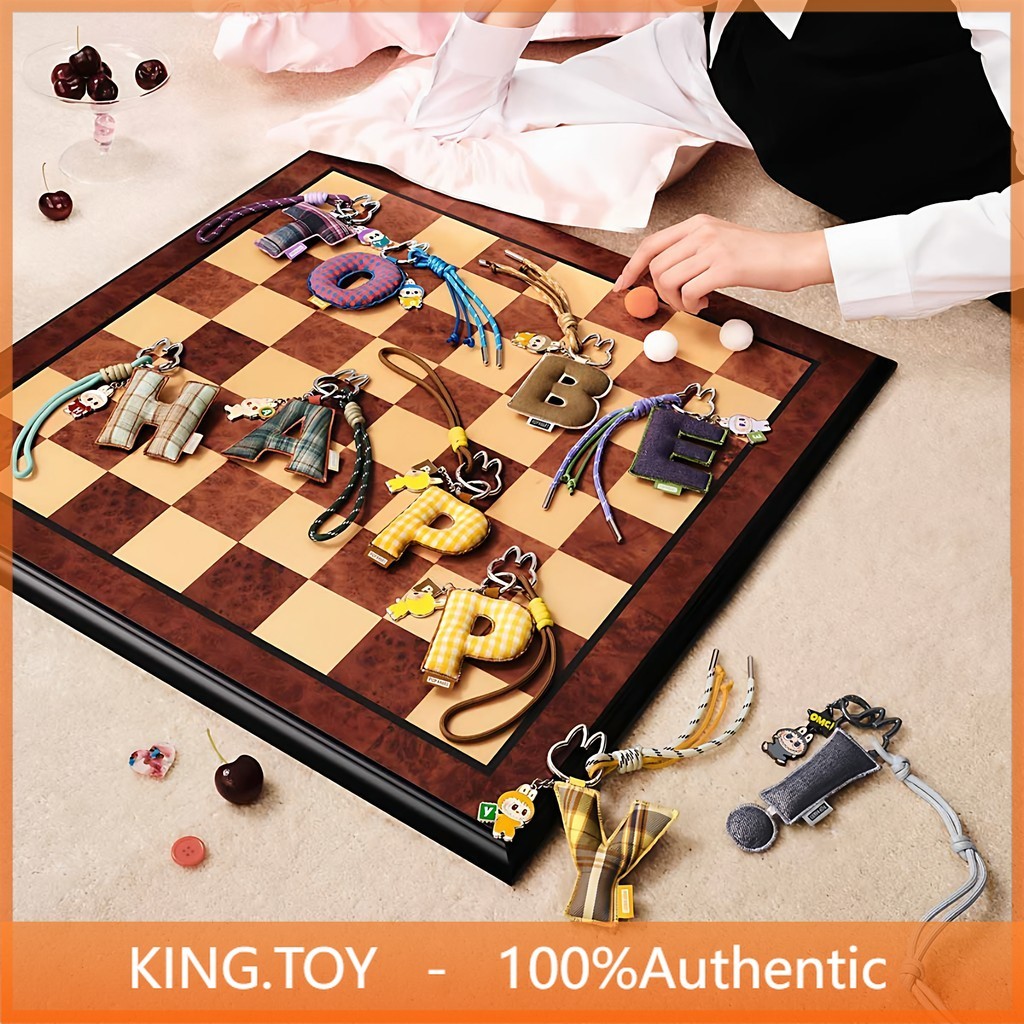 [แกะกล่อง] POPMART LABUBU Heart Code Series Letter Pendant Mystery Box Gift