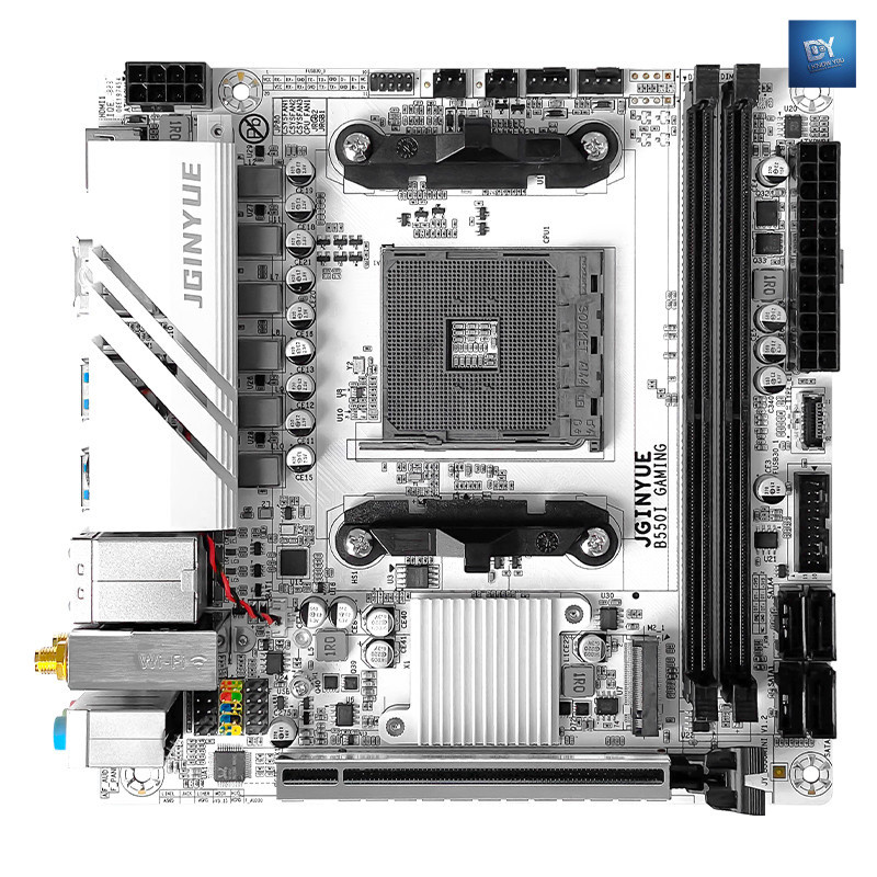 MAINBOARD (เมนบอร์ด) B550 A520 B350 B450เมนบอร์ด AM4 Ruilong เกมคอมพิวเตอร์ ITX เมนบอร์ดมินิ DDR4