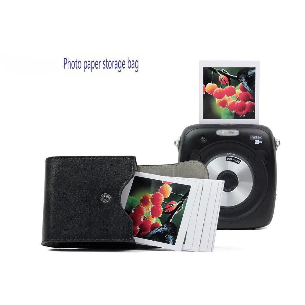 สําหรับ Fujifilm Instax Mini ฟิล์มกันน้ํา PU หนังกระเป๋าเก็บกระเป๋าสําหรับ fuji Square SQ20 SQ10 SQ6