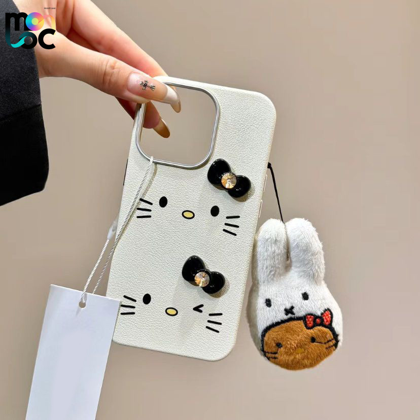 สําหรับ Redmi 14C A3 13C A1 12C 10 10A9C NFC 9 หมายเหตุ 11 13 12 Poco C75 น่ารัก Polka Dot Hello Kit