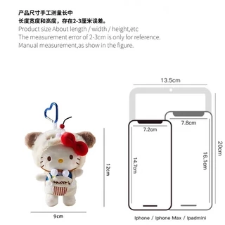 Sanrio Hello Kitty พวงกุญแจตุ๊กตา ของขวัญสำหรับเพื่อนที่ดีที่สุด