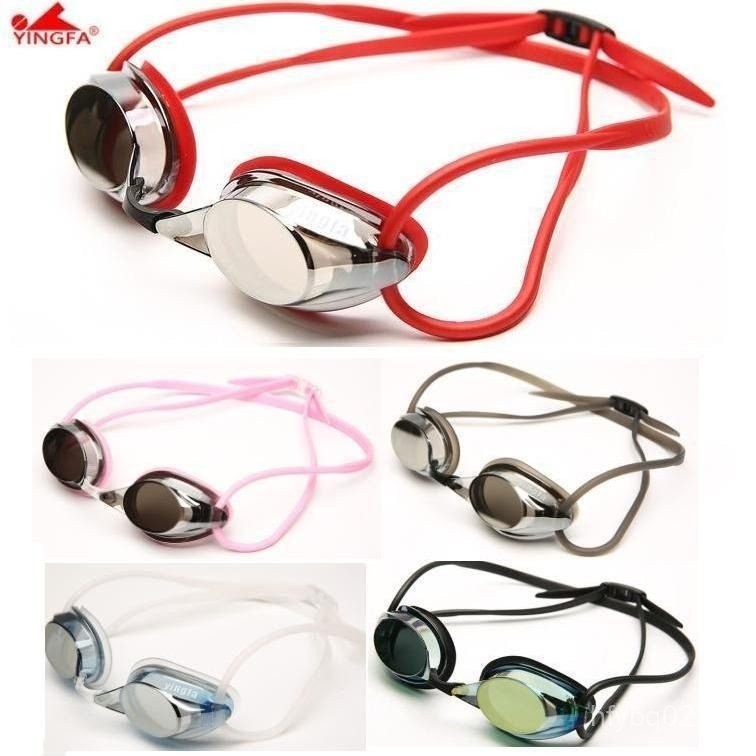 Yingfa 570M High-Definition สายตาสั้นกันน้ํา Anti-Fog เคลือบผู้ใหญ่เด็ก Professional Racing Training