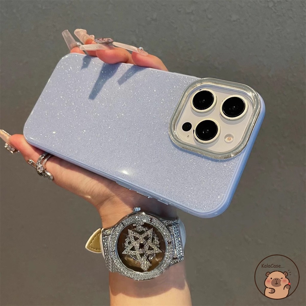 สําหรับ Vivo V60 V50 Lite V50E V40E V40 V30 SE V30E V29E V27E V29 Lite V27 V25 Pro V25E V23E เคสโทรศัพท์เงา Dreamy Glitter Bling หรูหราสาว Shining
